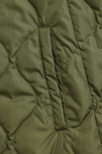 Taion - Military Down Cape (Dark Olive / Cream)