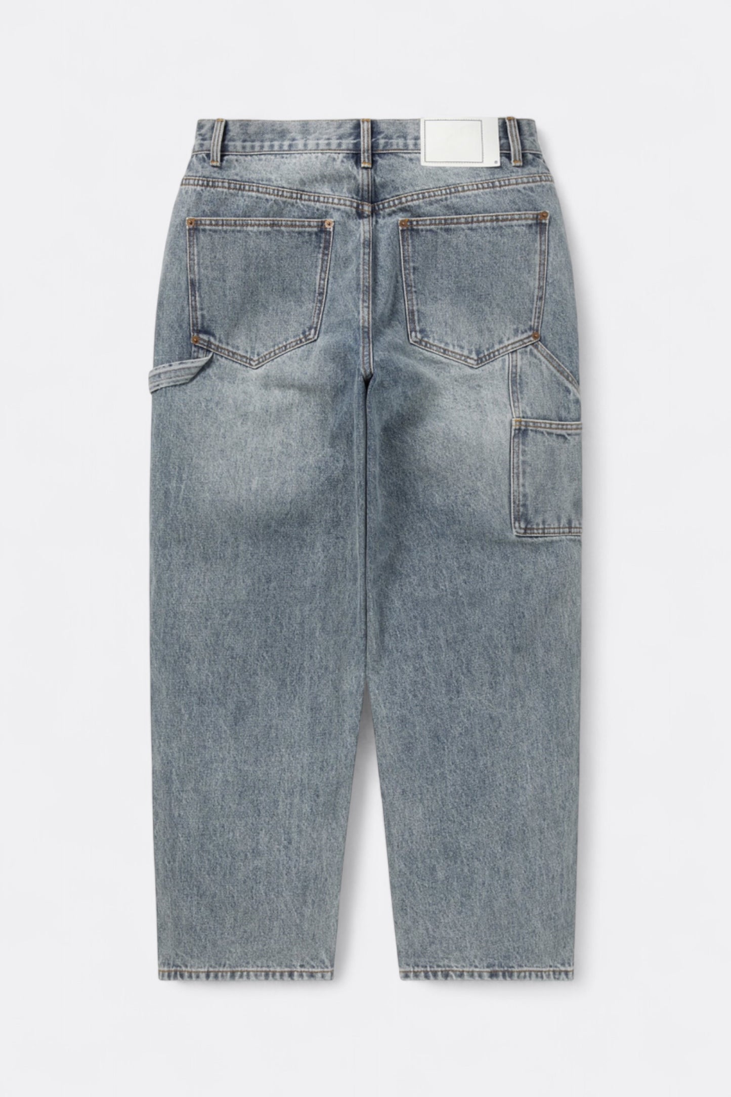 thisisneverthat - Denim Double Knee Pant (Washed Blue)