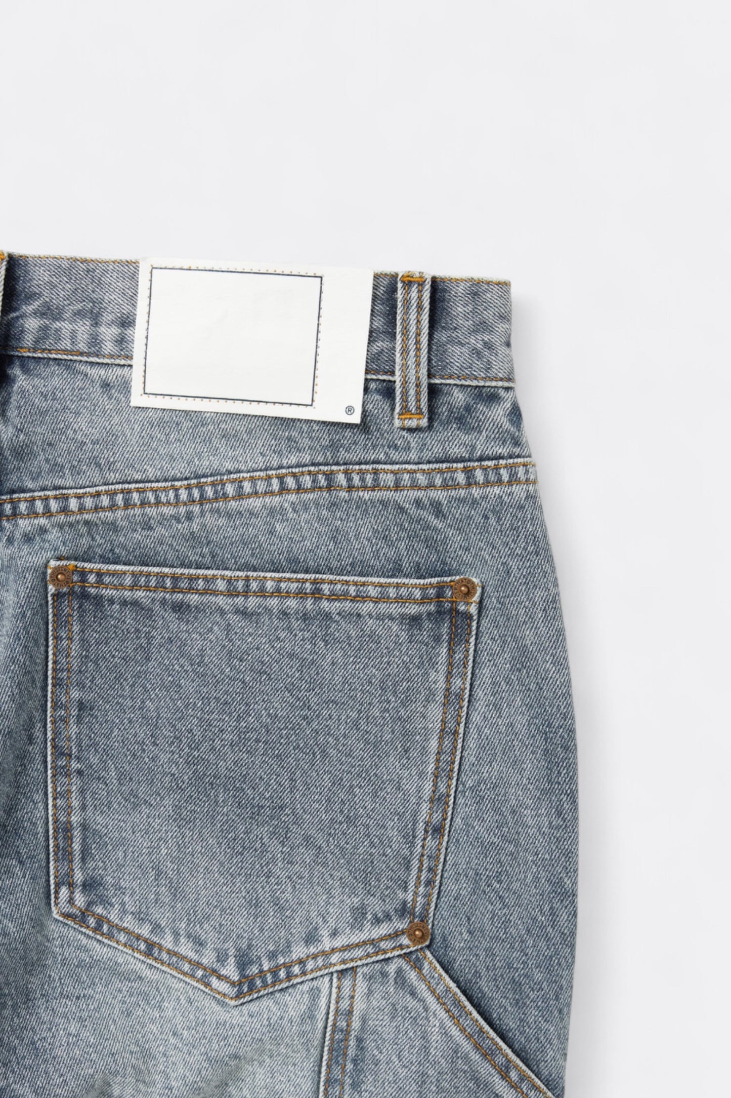 thisisneverthat - Denim Double Knee Pant (Washed Blue)