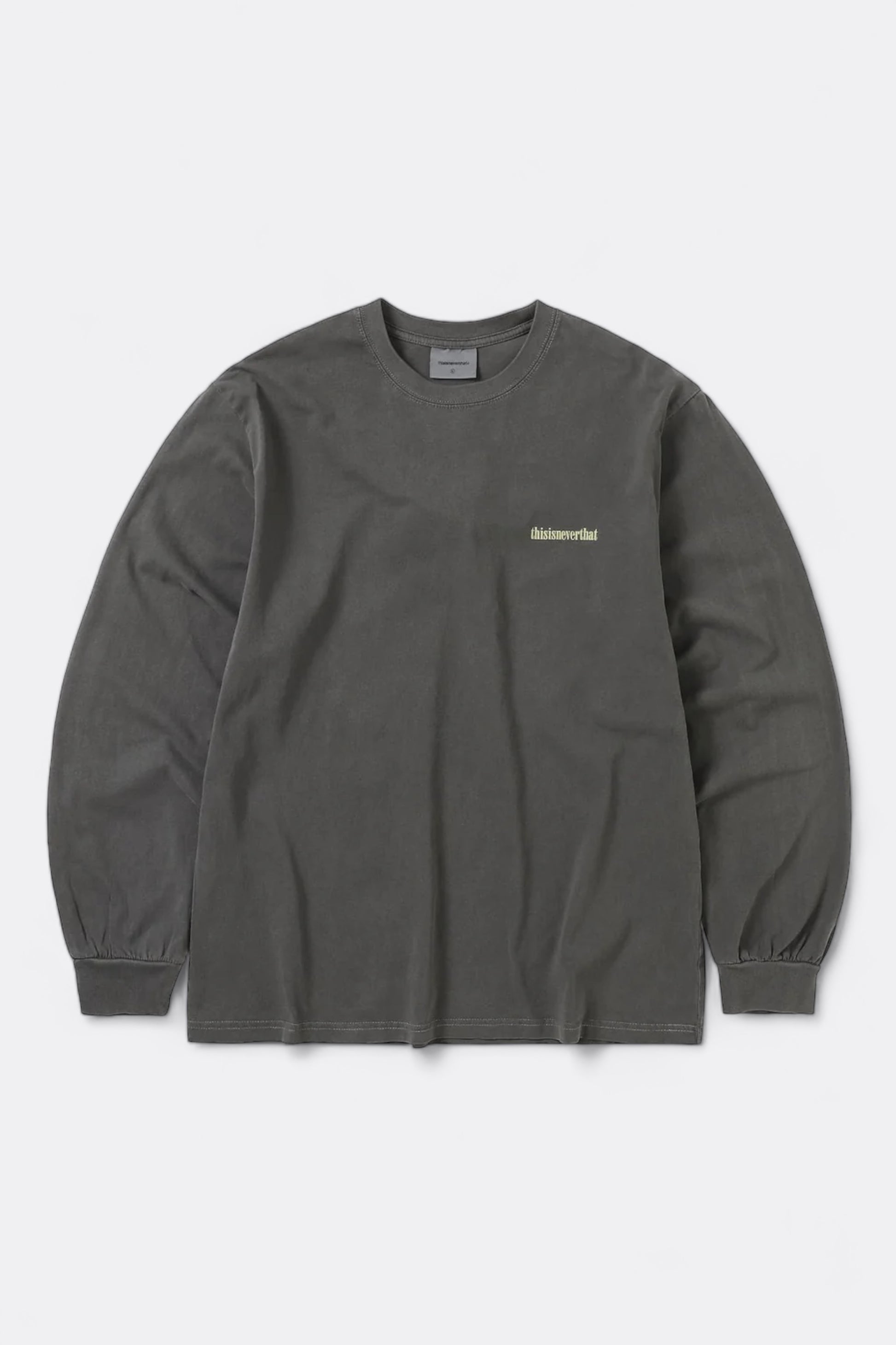 thisisneverthat - Flame Onyx L/S Tee (Charcoal)