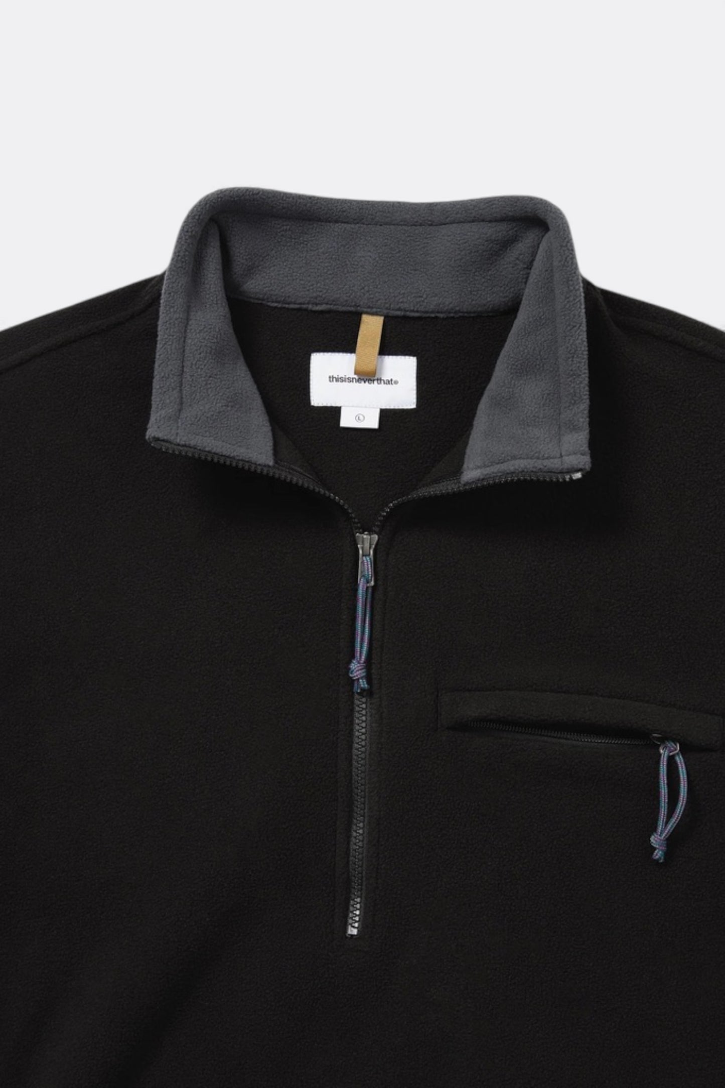 thisisneverthat - Fleece Pullover (Black)