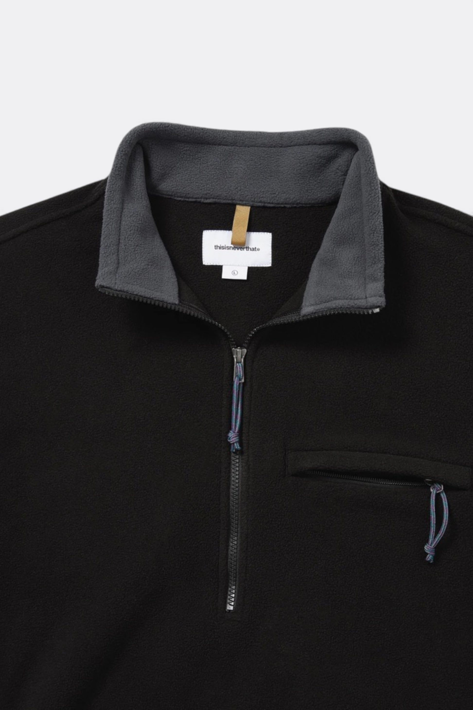 thisisneverthat - Fleece Pullover (Black)