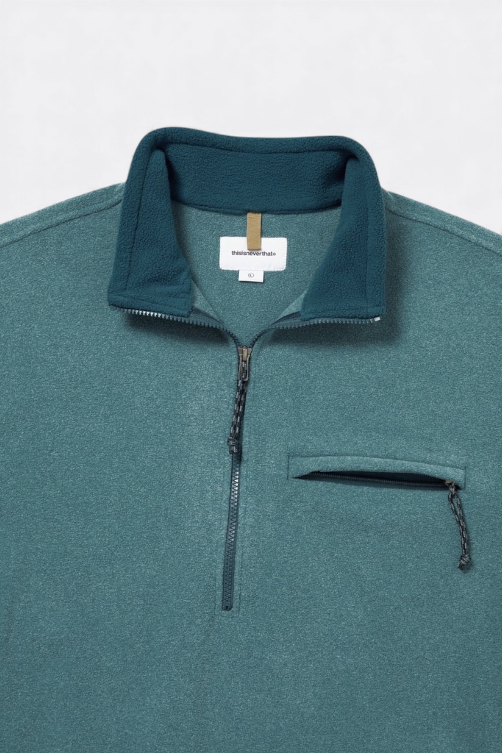 thisisneverthat - Fleece Pullover (Teal)