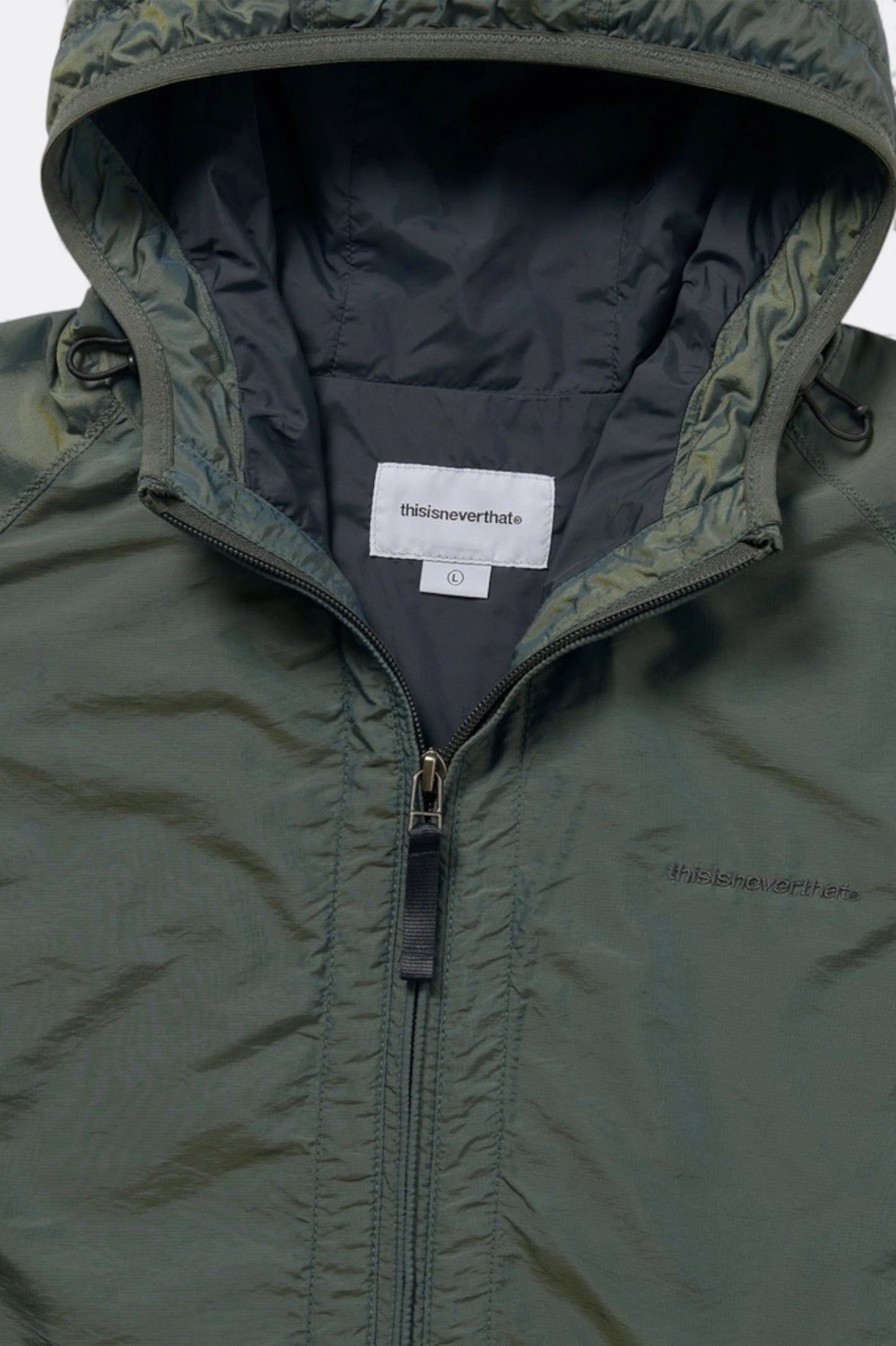 thisisneverthat - SP Logo Windbreaker (Olive Drab)