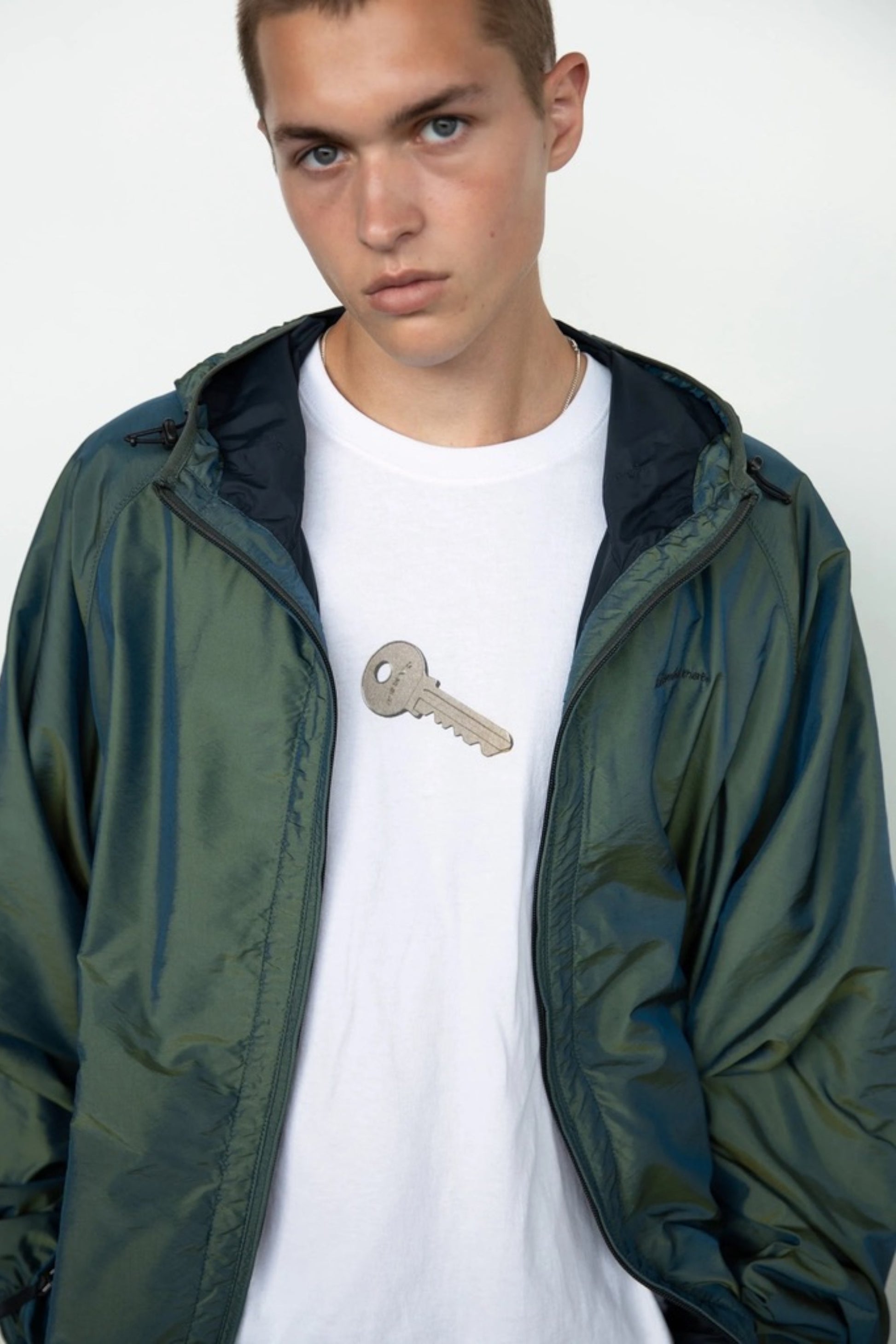 thisisneverthat - SP Logo Windbreaker (Olive Drab)