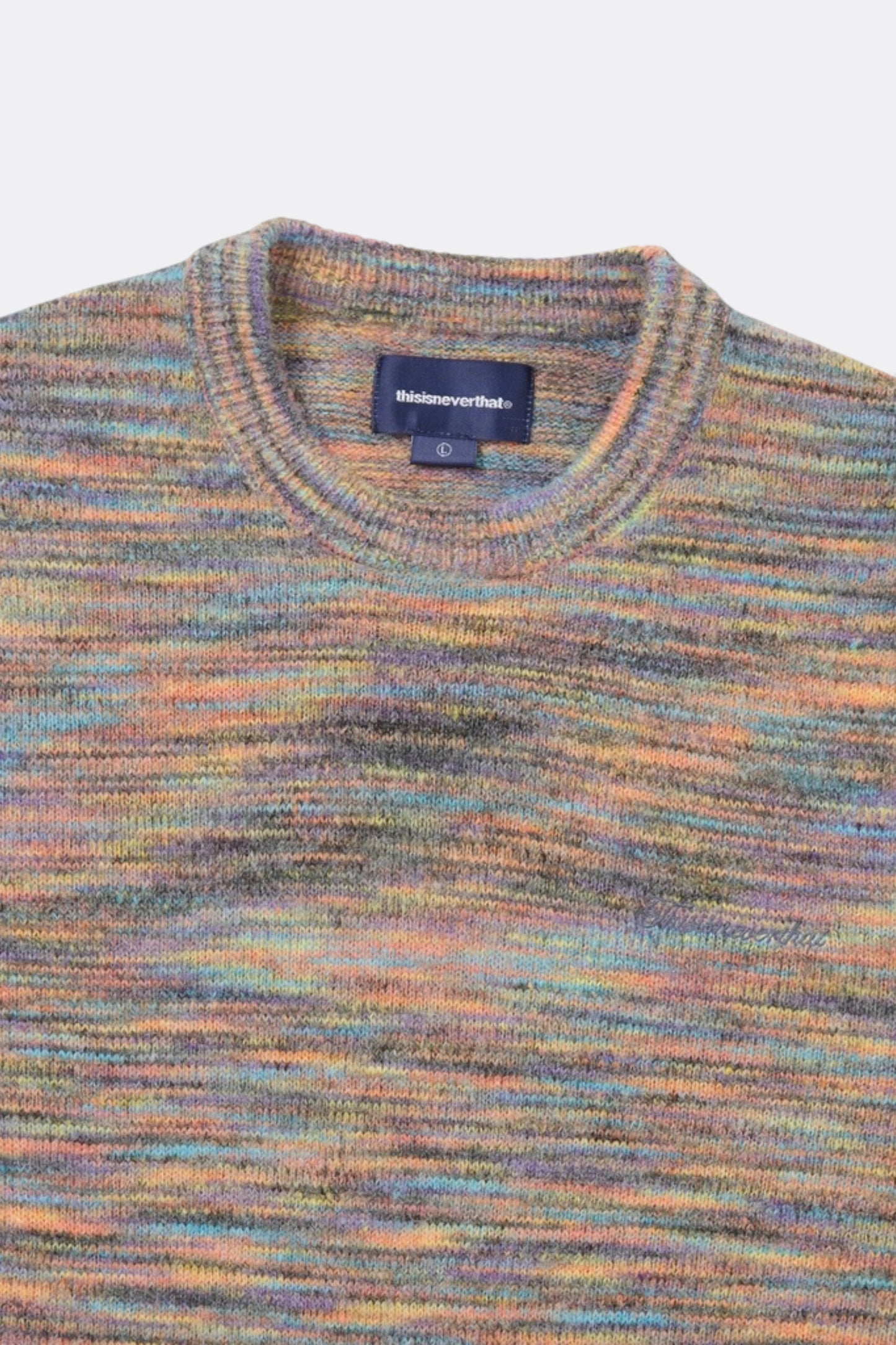 thisisneverthat - Static Knit Sweater (Rainbow)