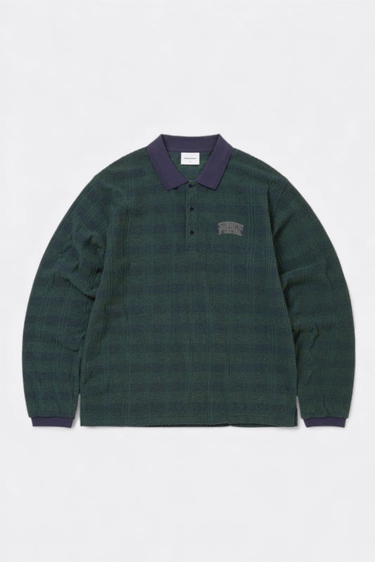 thisisneverthat - Striped Rugby L/S Top (Faded Purple)