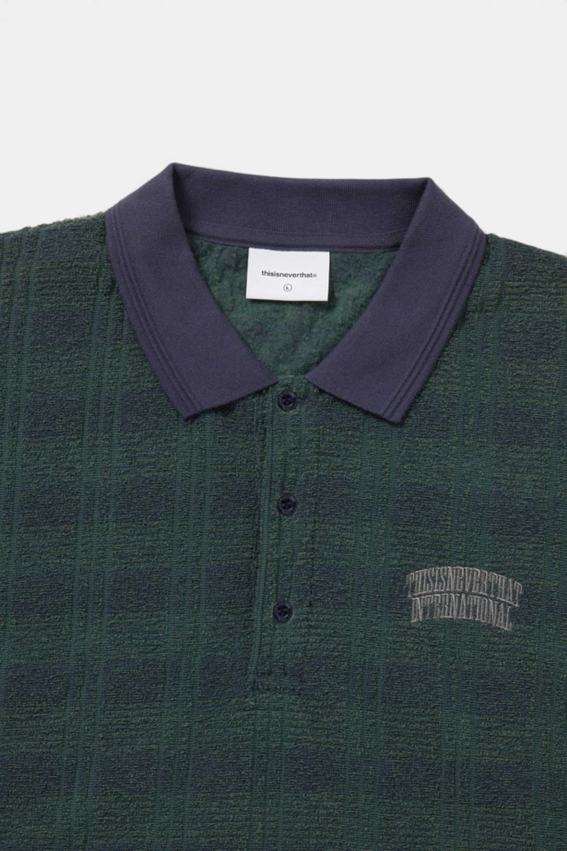 thisisneverthat - Striped Rugby L/S Top (Faded Purple)