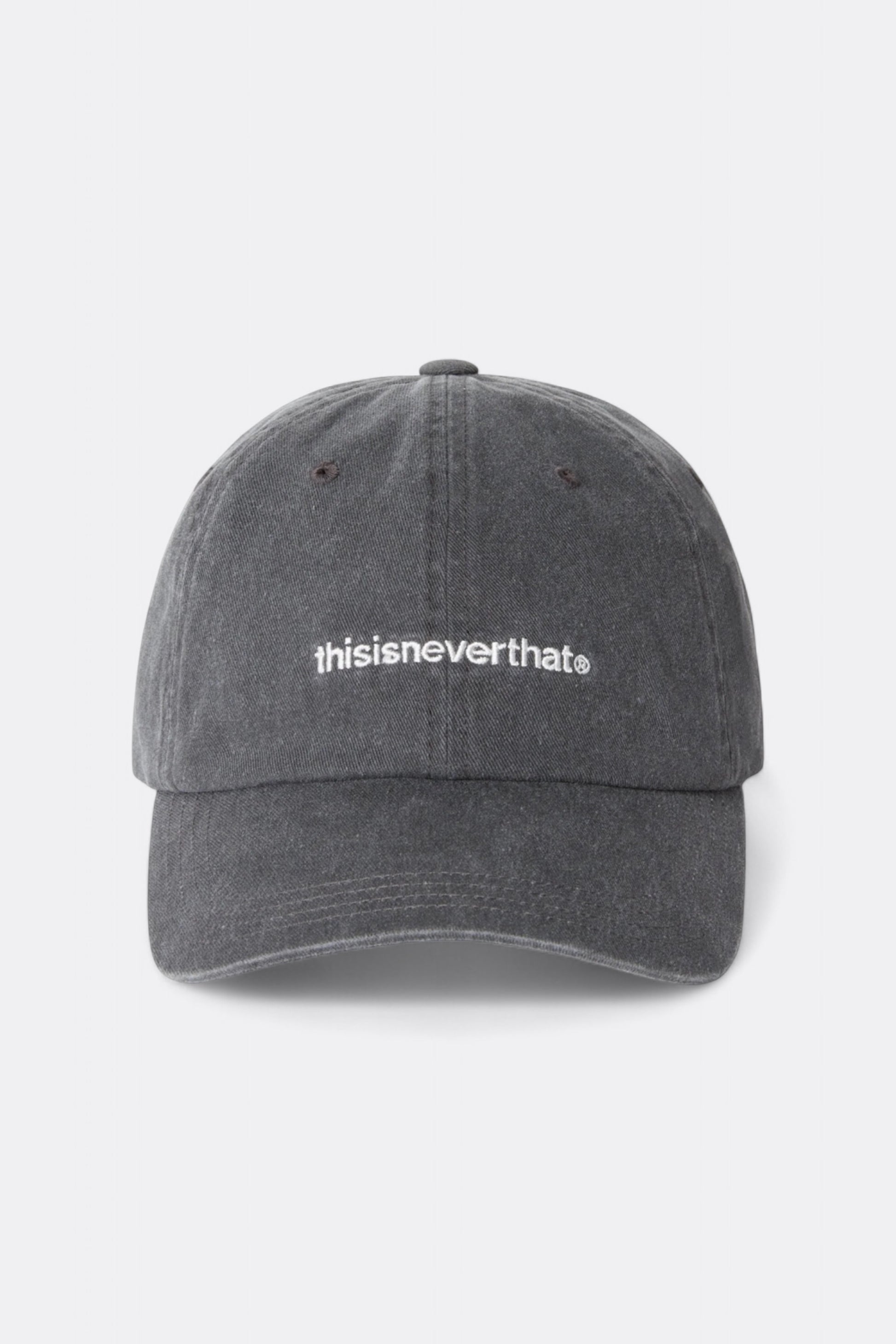 Thisisneverthat - T-Logo Cap (Washed Charcoal)
