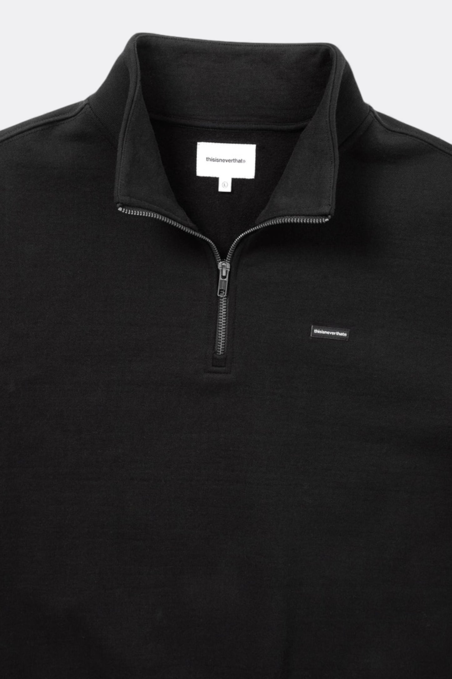 thisisneverthat - T.N.T. Classic HDP Half Zip Sweatshirt (Black)
