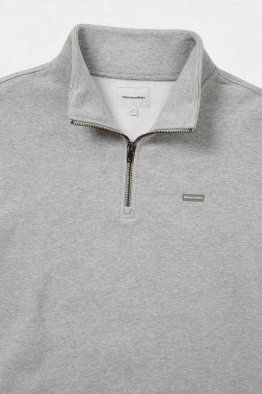 thisisneverthat - T.N.T. Classic HDP Half Zip Sweatshirt (Heather Grey)