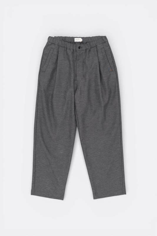 Still By Hand - Pantalon Couleurs Mélangées 1 Pince (Grey) | Pantalon Japonais