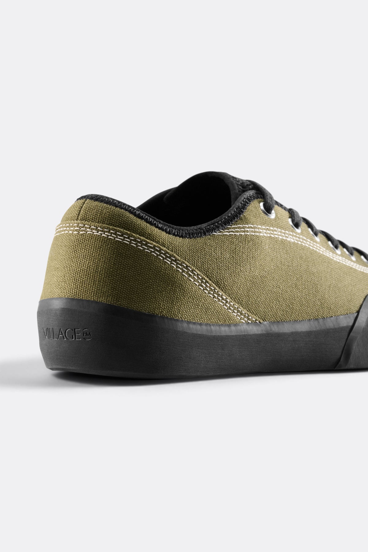 VILLAGE PM 1.30PM Olive Natural Black | Skate Shoes | Edgar Bdx