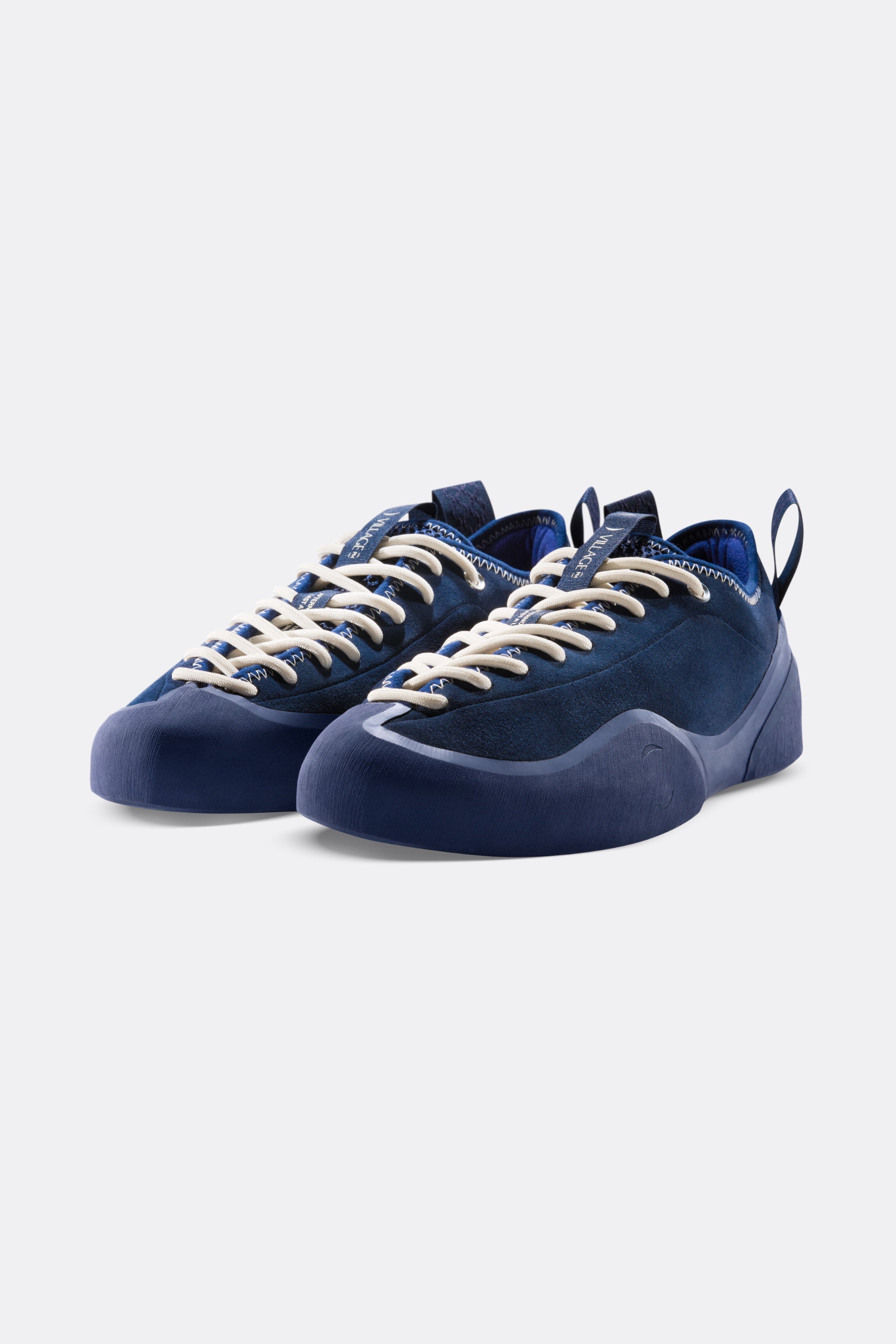 Village PM 1PM Navy Skate Shoes | Rubber Glove Technology – Edgar Bdx