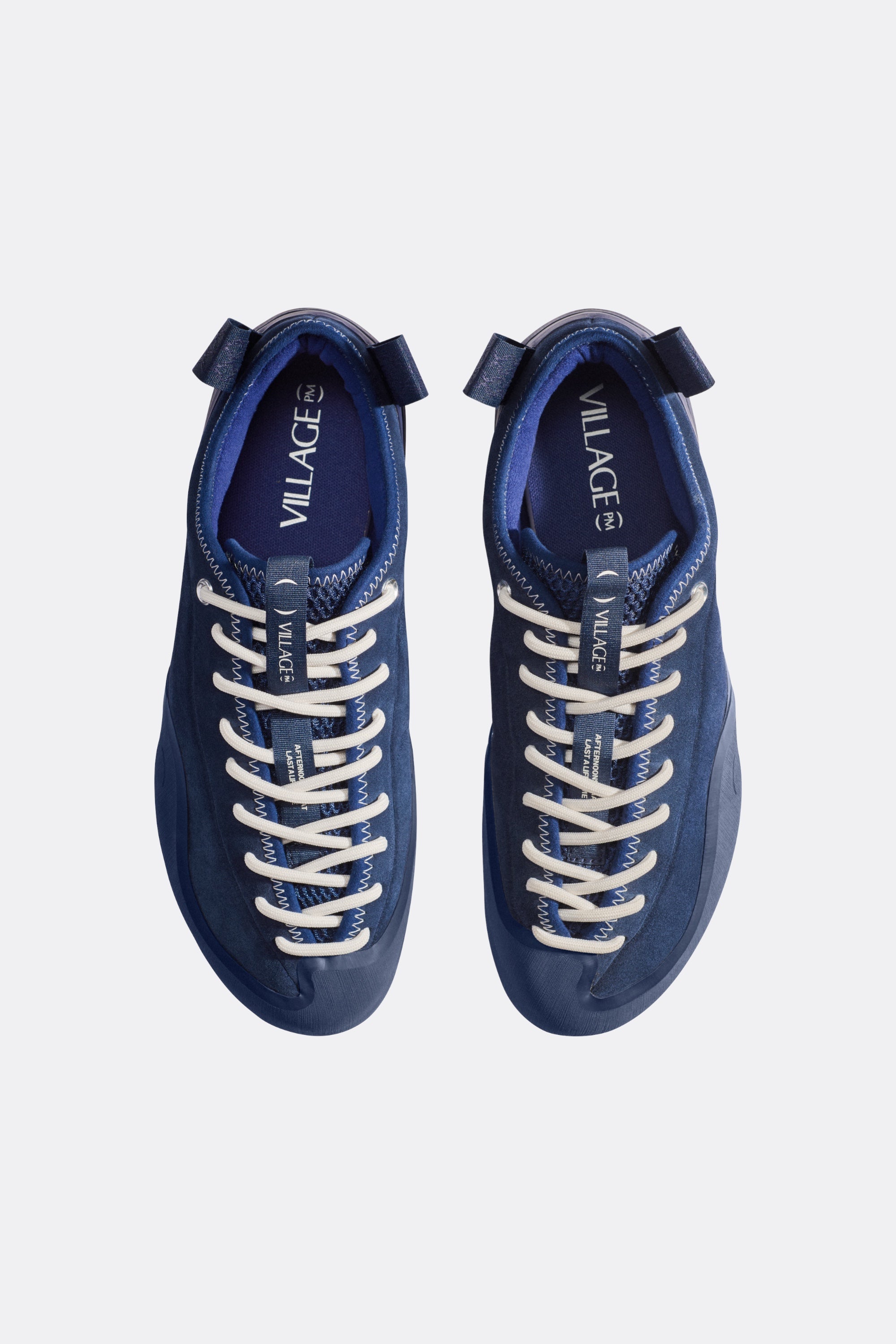 Village PM 1PM Navy Skate Shoes | Rubber Glove Technology – Edgar Bdx