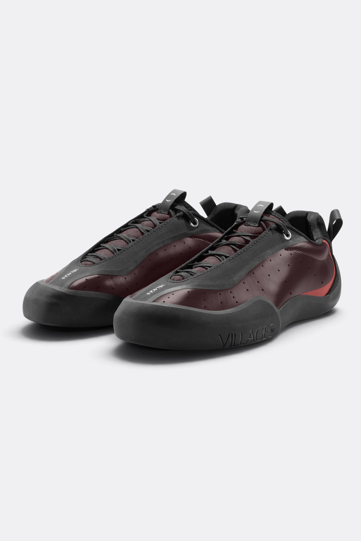 VILLAGE PM 2PM Maroon Natural Black | Skate Shoes | Edgar Bdx