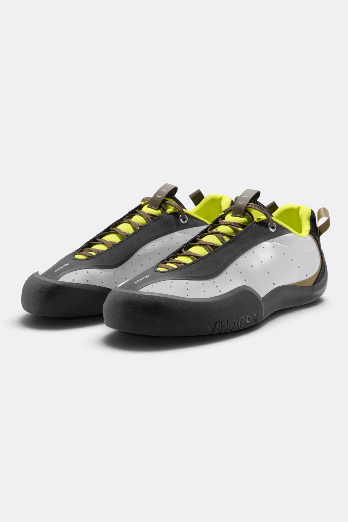 VILLAGE PM 2PM White Lime Natural Black | Skate Shoes | Edgar Bdx