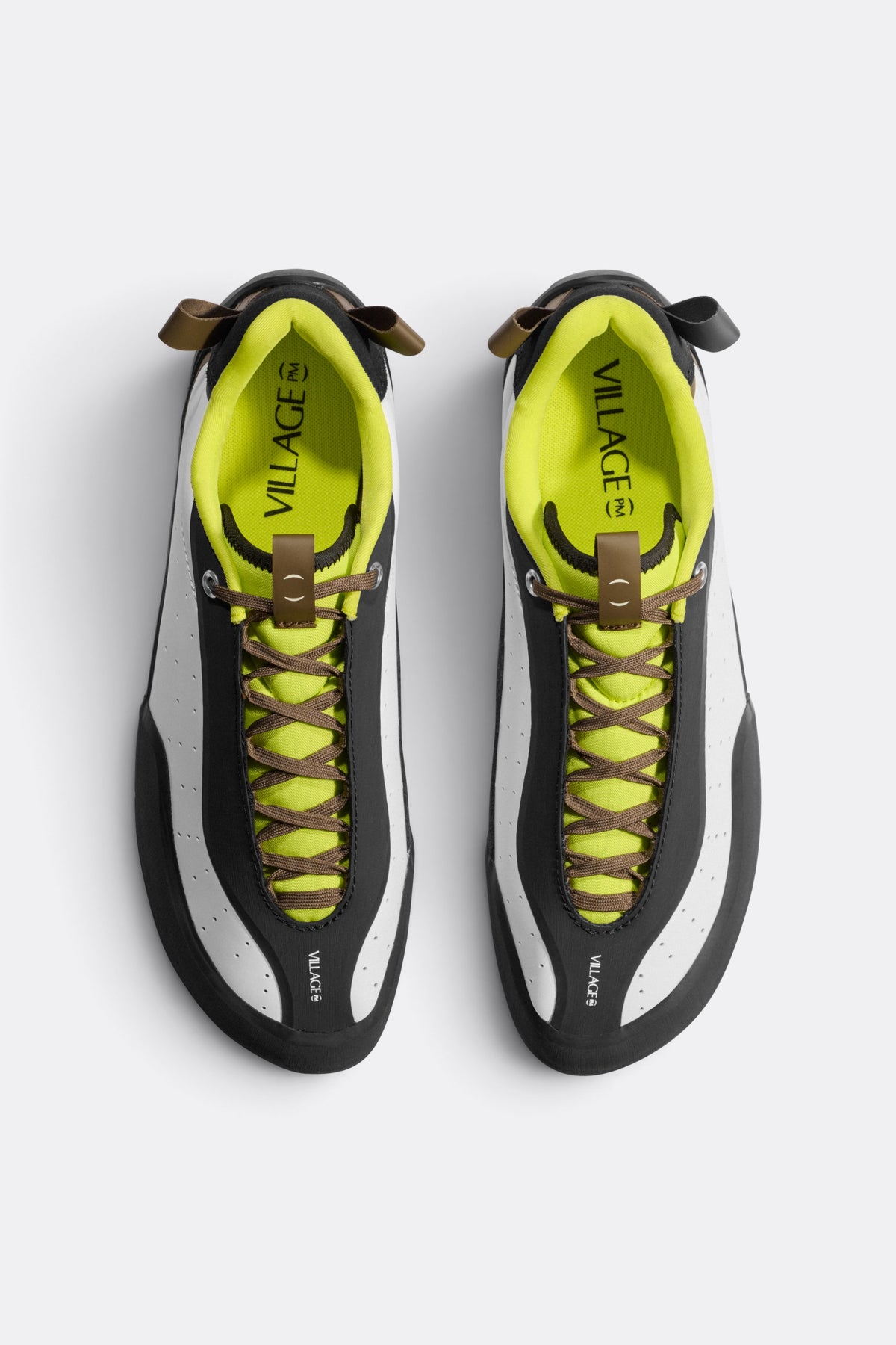 VILLAGE PM 2PM White Lime Natural Black | Skate Shoes | Edgar Bdx