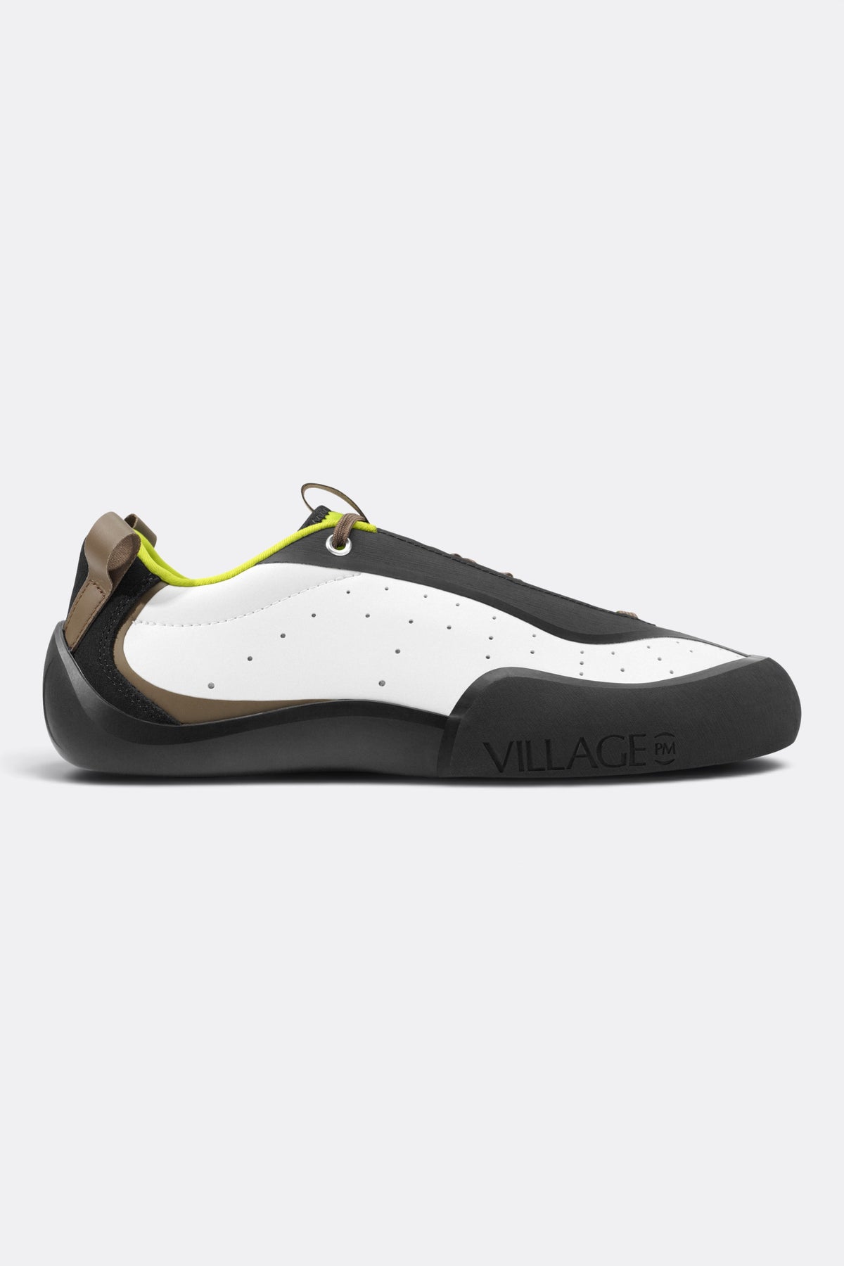 VILLAGE PM 2PM White Lime Natural Black | Skate Shoes | Edgar Bdx