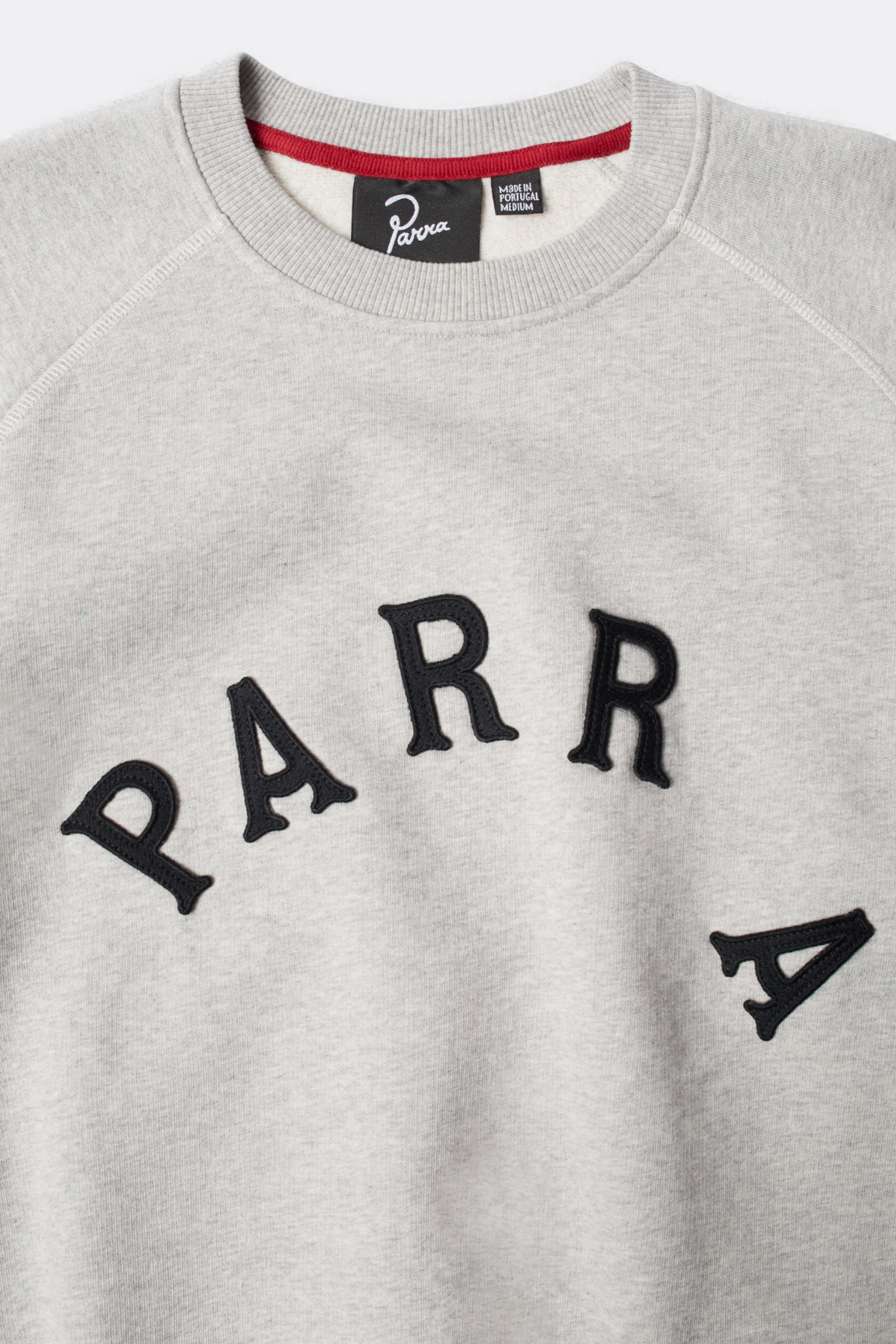 By Parra - Drunk Parent Crew Neck Sweatshirt (Heather Grey)