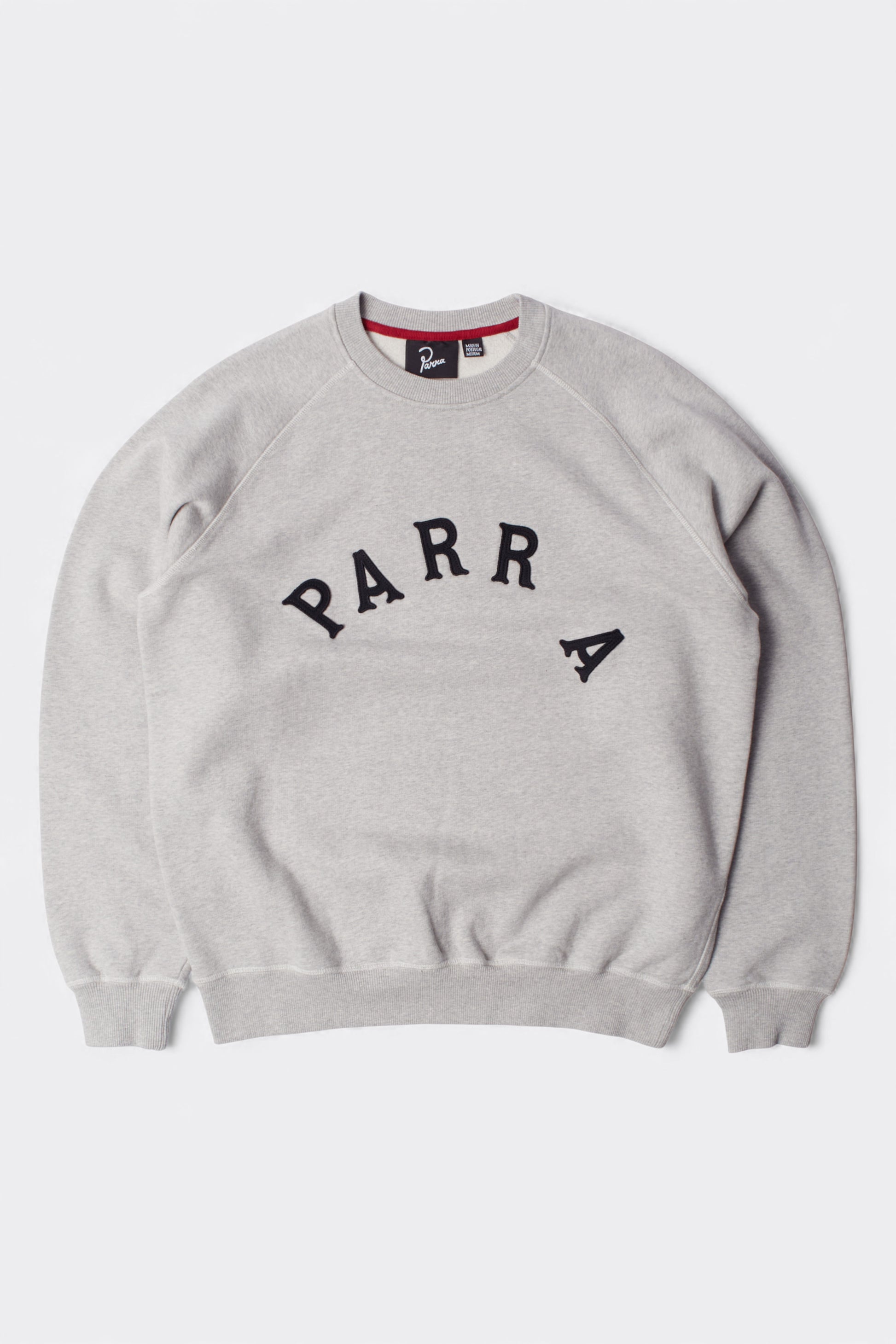 By Parra - Drunk Parent Crew Neck Sweatshirt (Heather Grey)