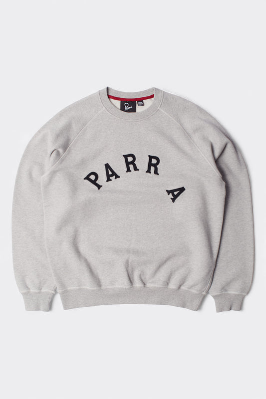 By Parra - Drunk Parent Crew Neck Sweatshirt (Heather Grey)