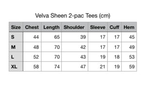 Velva Sheen - 2PAC Tees (Black)
