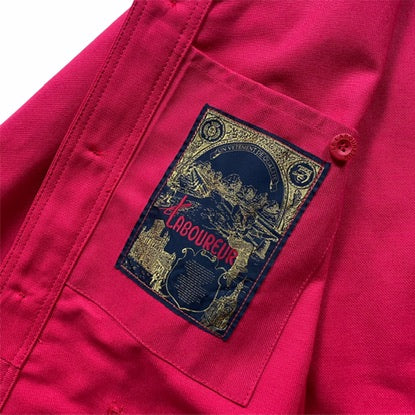 Le Laboureur - Drill Cotton Work Jacket (Red)
