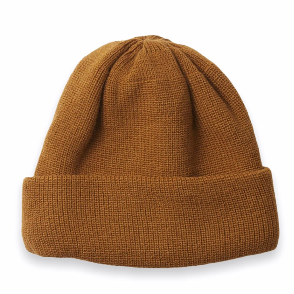 RoToTo - Bulky Watch Cap (Light Brown)