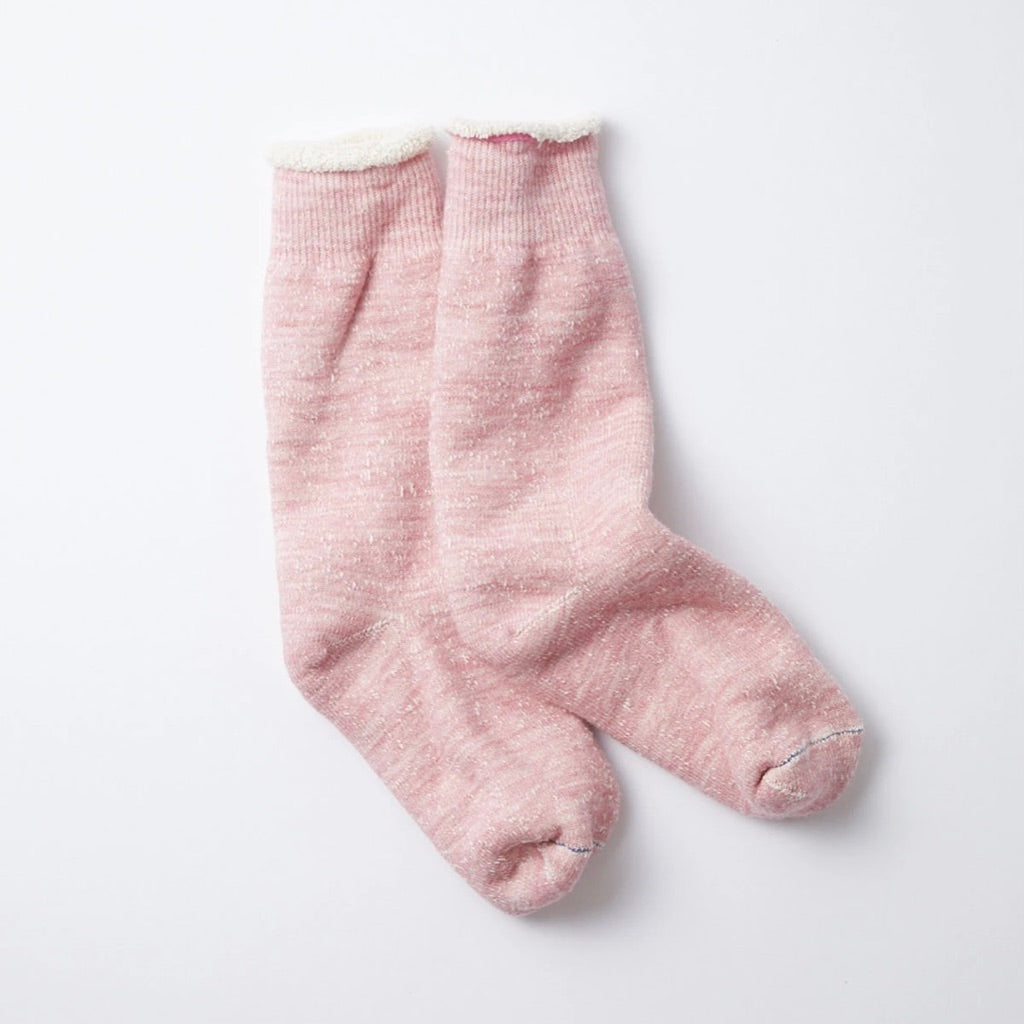 RoToTo - Double Face Socks (Light Pink)
