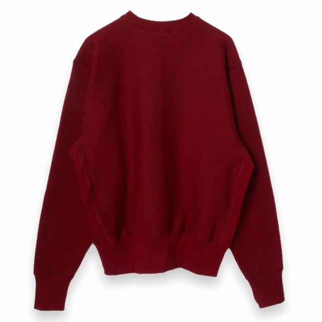 Camber USA - Cross-Knit Crew Neck Sweatshirt (Burgundy)