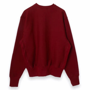Camber USA - Cross-Knit Crew Neck Sweatshirt (Burgundy)