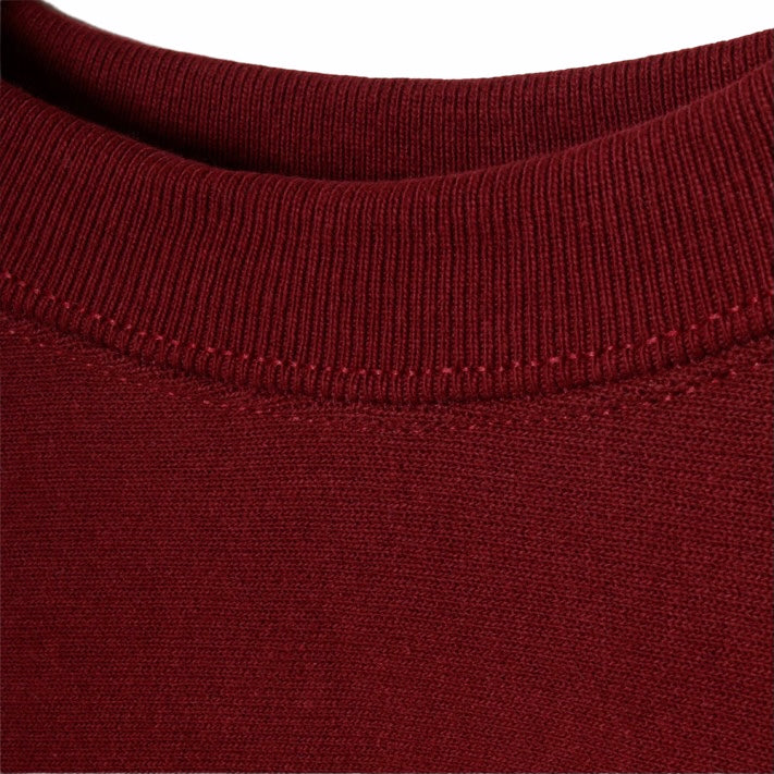 Camber USA - Cross-Knit Crew Neck Sweatshirt (Burgundy)