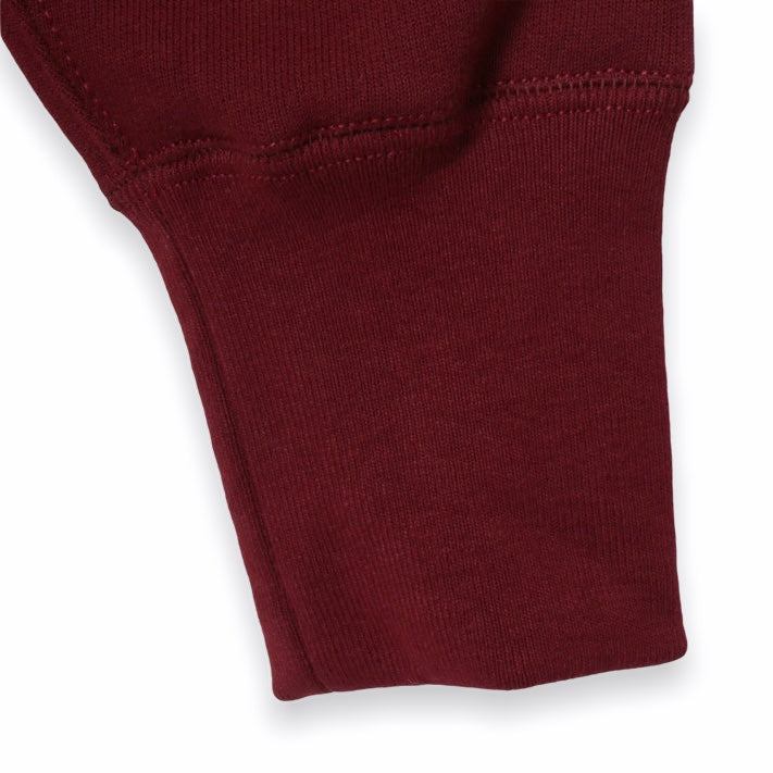 Camber USA - Cross-Knit Crew Neck Sweatshirt (Burgundy)
