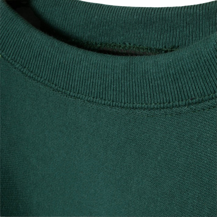 Camber USA - Cross-Knit Crew Neck Sweatshirt (Dark Green)