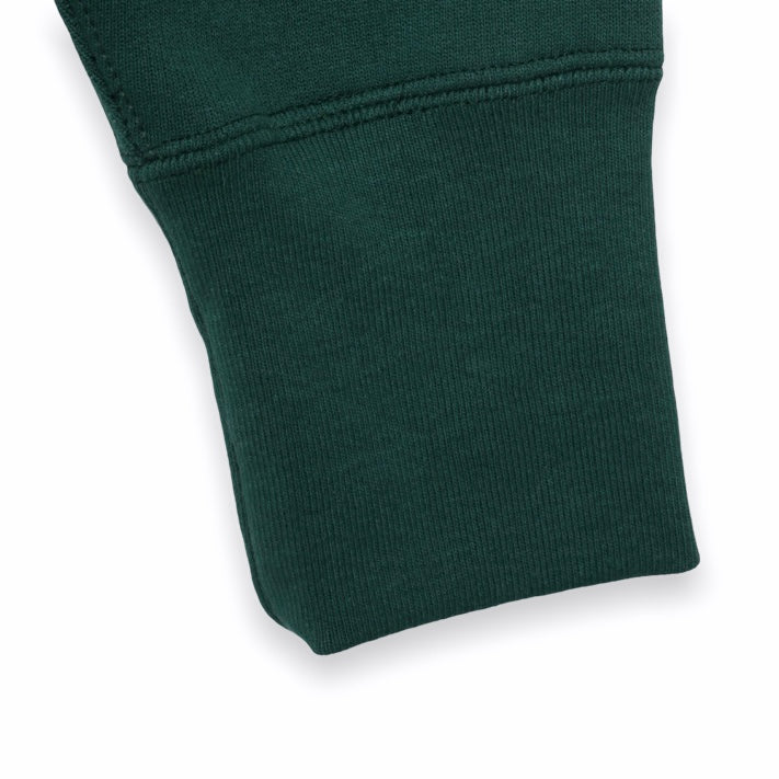 Camber USA - Cross-Knit Crew Neck Sweatshirt (Dark Green)