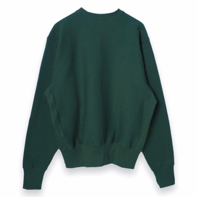 Camber USA - Cross-Knit Crew Neck Sweatshirt (Dark Green)