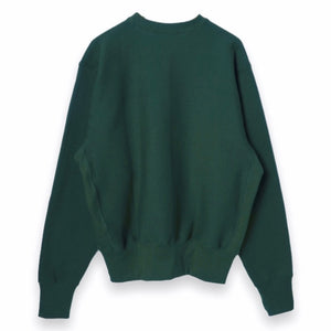 Camber USA - Cross-Knit Crew Neck Sweatshirt (Dark Green)