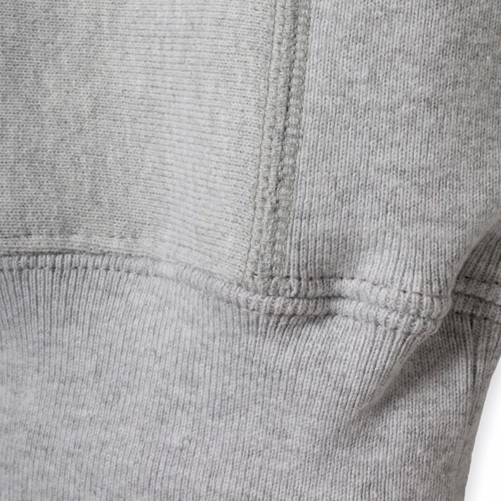 Camber USA - Cross-Knit Crew Neck Sweatshirt (Grey)