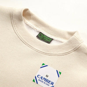Camber USA - Cross-Knit Crew Neck Sweatshirt (Natural)