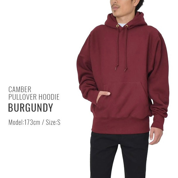 Camber USA - Cross-Knit Pullover Hooded (Burgundy)