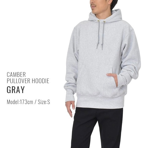 Camber USA - Cross-Knit Pullover Hooded (Grey)