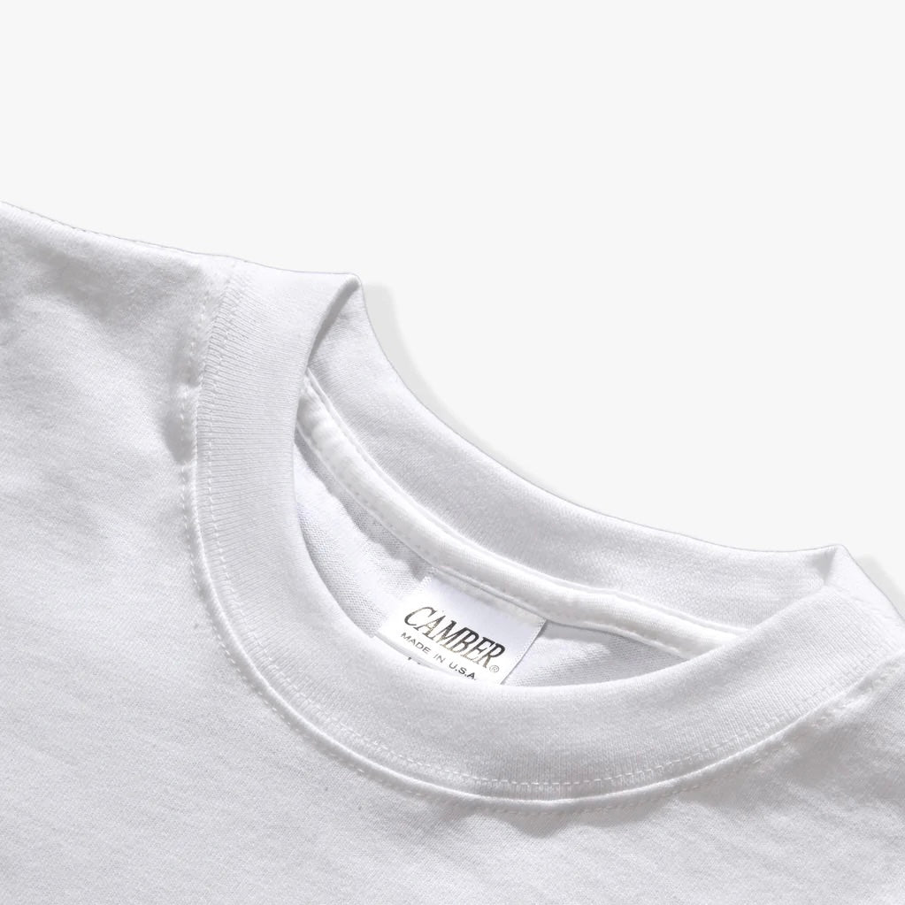 Camber USA - Max-Weight Pocket T-Shirt (White)