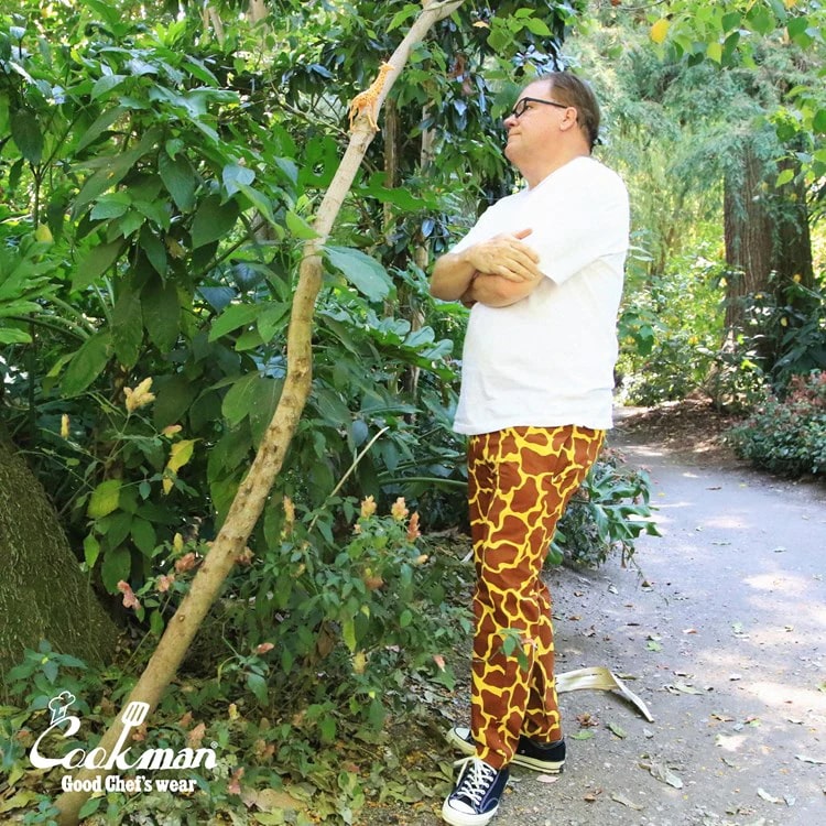 Cookman - Chef Pants Giraffe