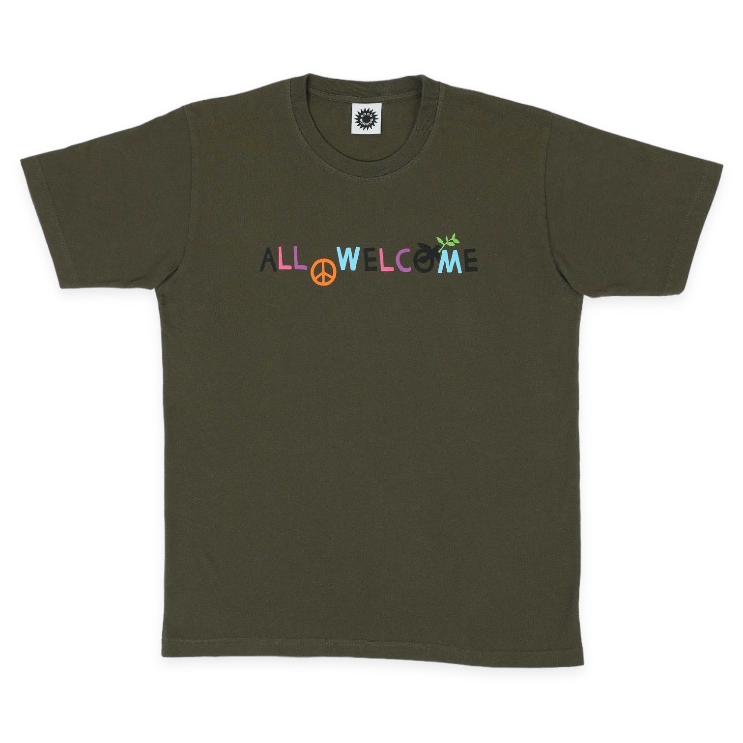 Good Morning Tapes - Peace Dove SS Tee (Moss)