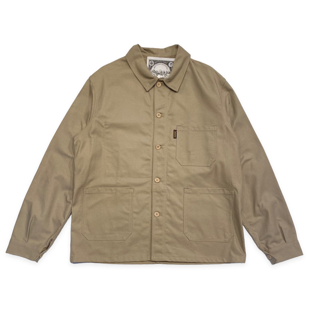 Le Laboureur - Veste de Travail Coton Drill (Beige)