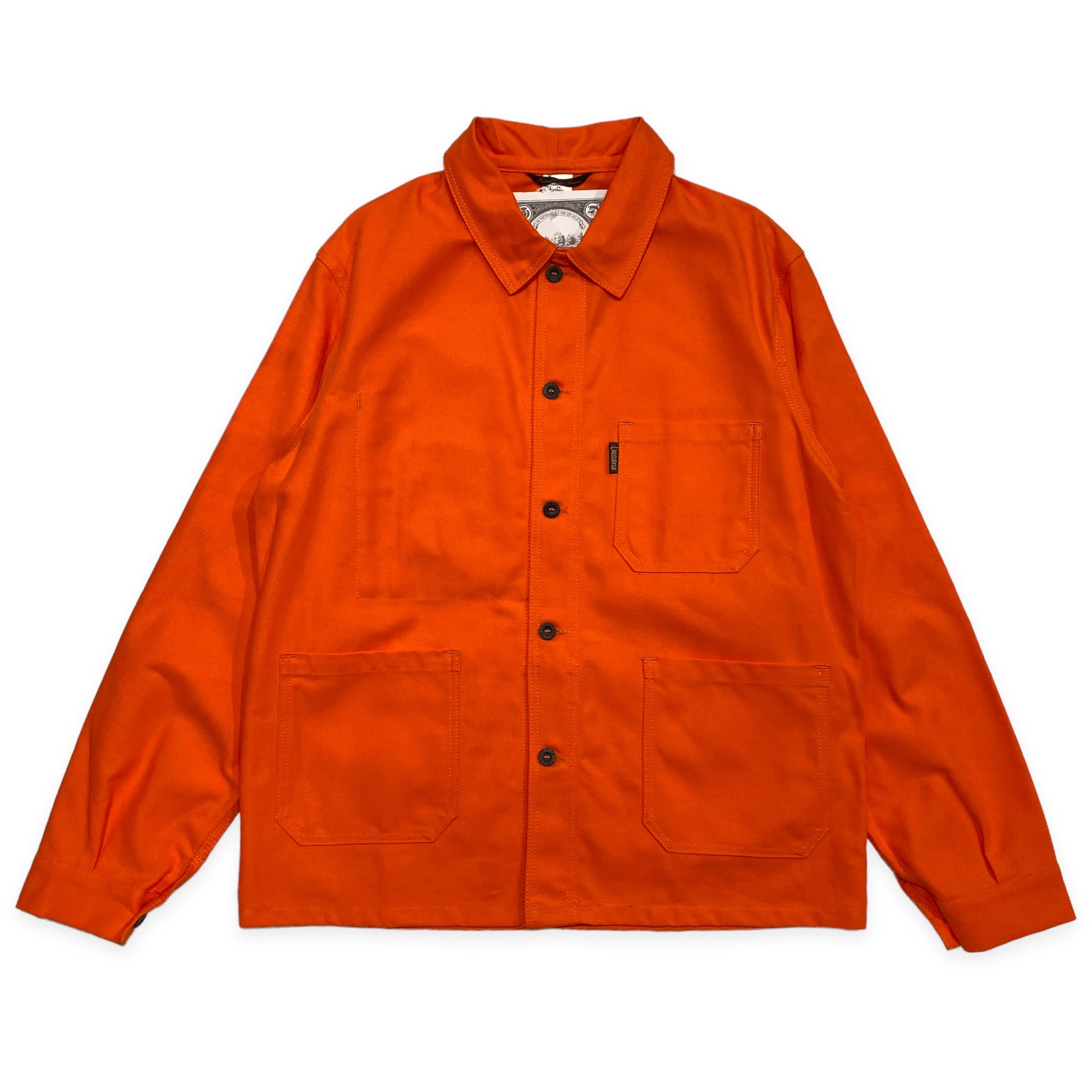 Le Laboureur - Veste de Travail Coton Drill (Orange)
