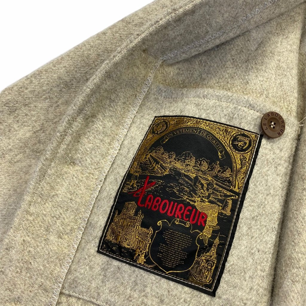 Le Laboureur - Veste de Travail Laine (Ecru)
