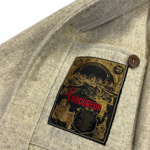 Le Laboureur - Veste de Travail Laine (Ecru)
