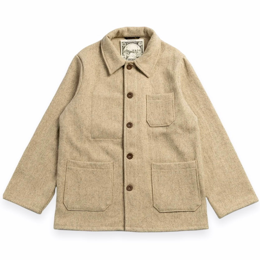 Le Laboureur - Veste de Travail Laine (Ecru)
